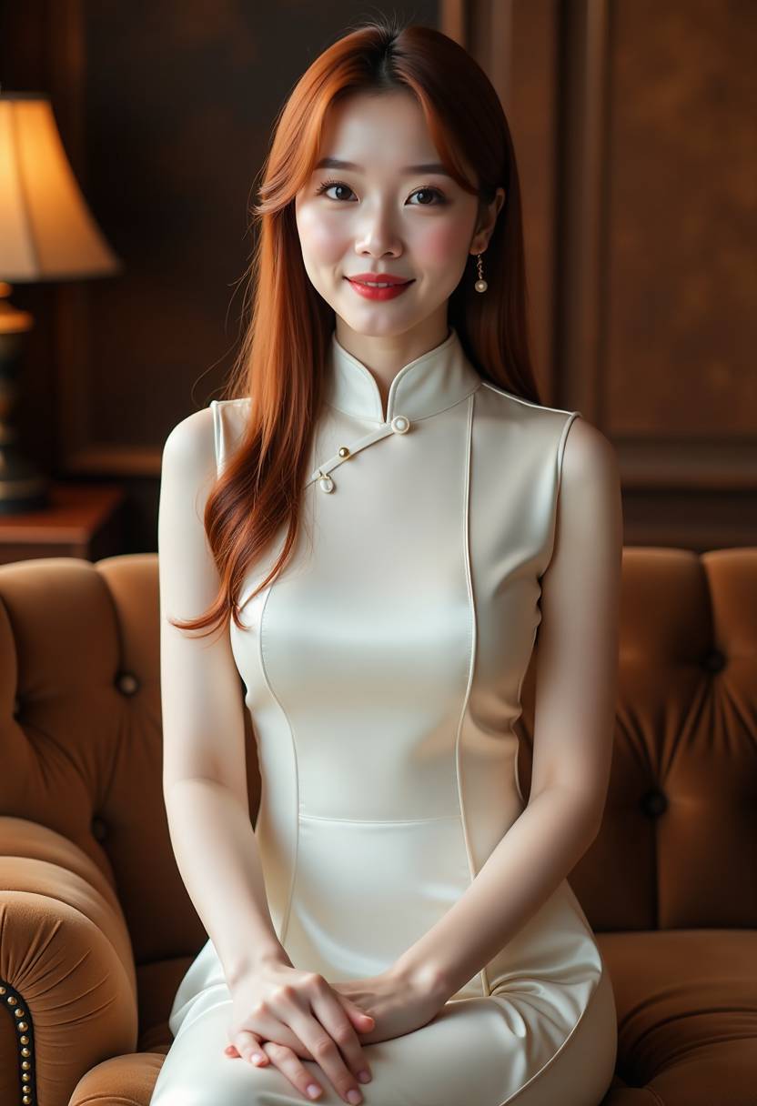 良陈美锦电视剧古宅庭院剧照